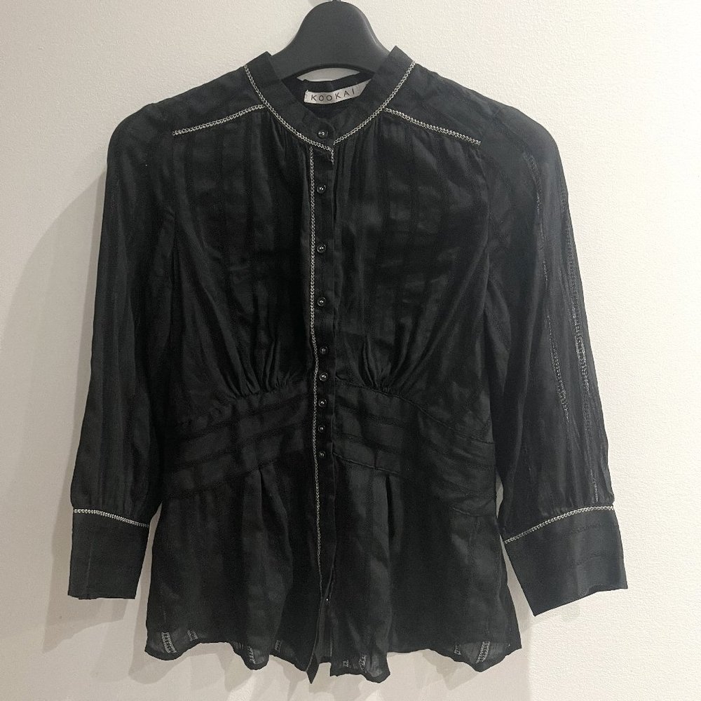 Kookai Black Shirt